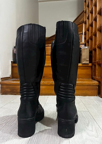 Harley Davidson Deri Çizme Kadın - Görsel 5