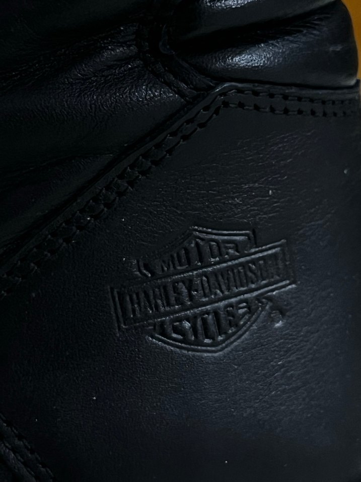 Harley Davidson Deri Çizme Kadın - Görsel 2