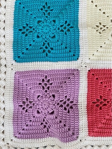 Örme bebek battaniyesi - Görsel 4