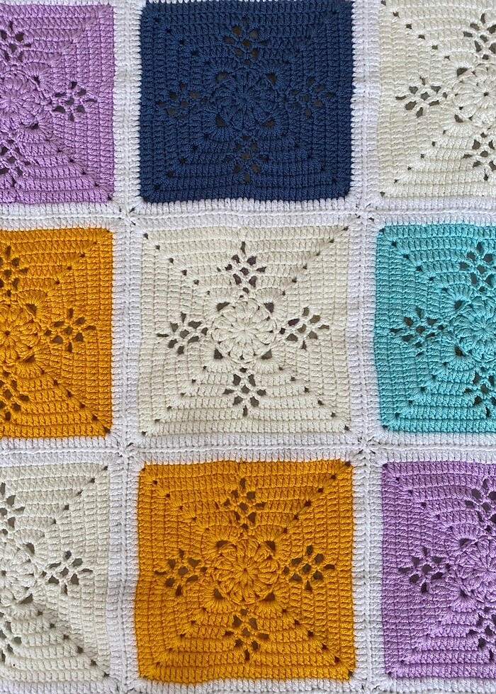 Örme bebek battaniyesi - Görsel 3