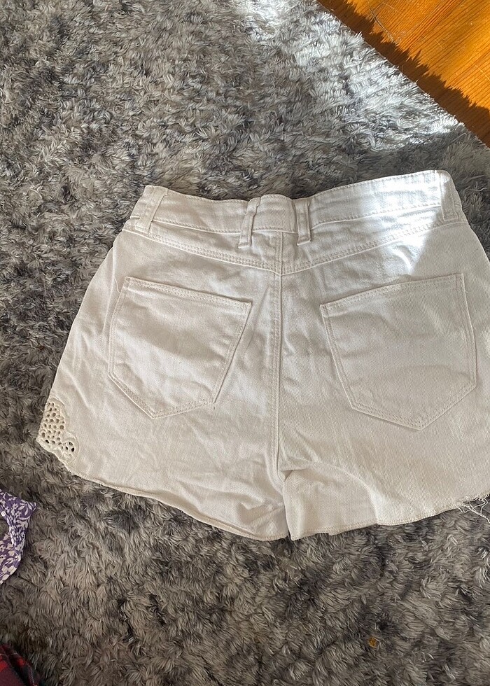 Kadın jean şort - Görsel 2