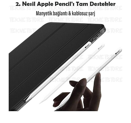 Siyah Tablet kılıfı yeni paketli hiç kullanılmamış