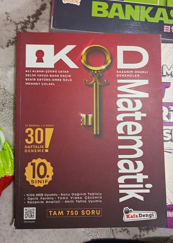 KafaDengi 10. Sınıf Matematik Deneme Kitabı