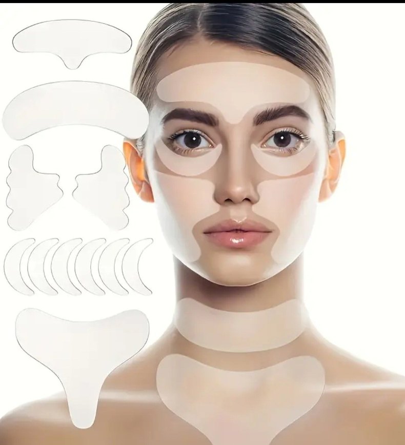 Yüz Kırışıklık Karşıtı Bant Seti - Görsel 4