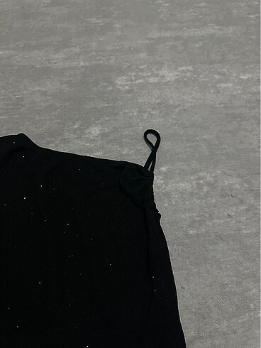 Işıltılı Tek Kol Bluz - Görsel 5