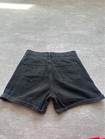 Addax Siyah Kot Şort - Görsel 5