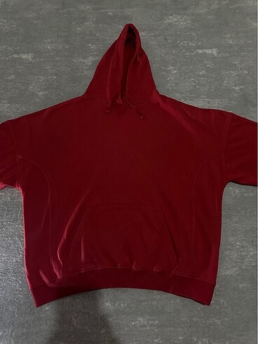Kırmızı Sweatshirt - Görsel 3
