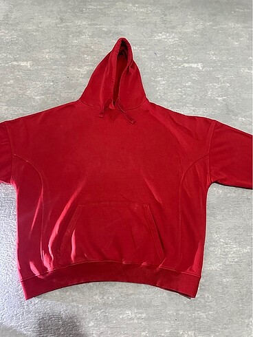 Kırmızı Sweatshirt - Görsel 6