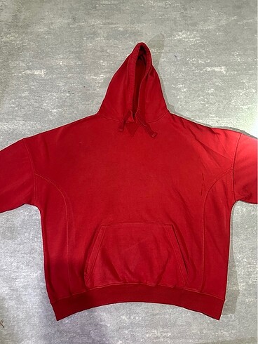Kırmızı Sweatshirt - Görsel 8