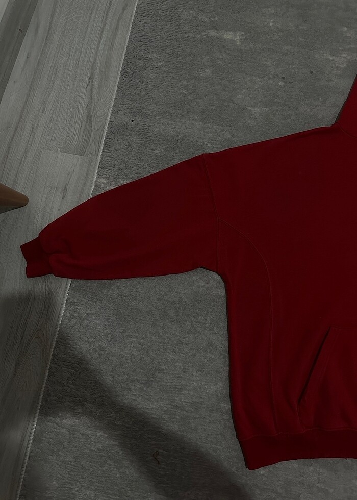 Kırmızı Sweatshirt - Görsel 2