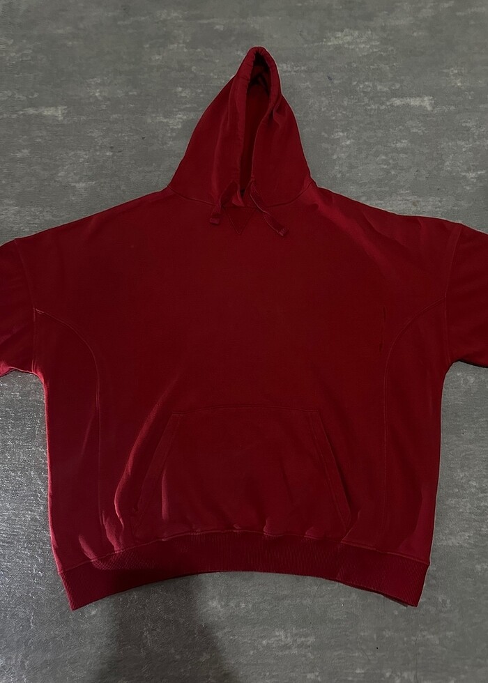 Kırmızı Sweatshirt - Görsel 3