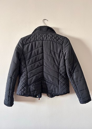Stradivarius Siyah Kadın Mont