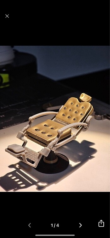 Berber koltuğu ve Barbie sandalyesi - Görsel 2