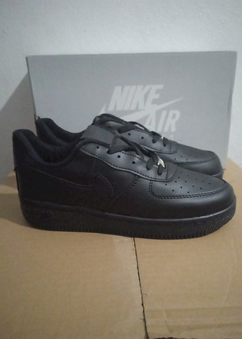 Nike Siyah Nike Air Force 1 Spor Ayakkabi