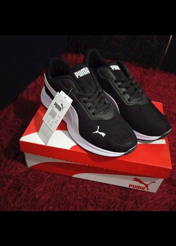 Puma Erkek Siyah Spor Ayakkabı Velcro