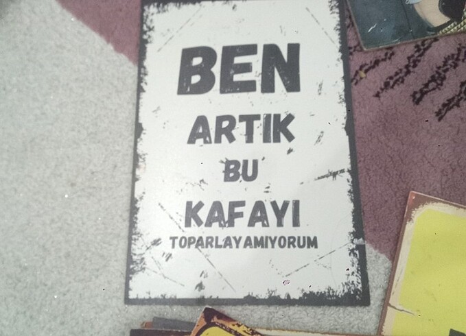 Beden Komik dekoratif yazilar