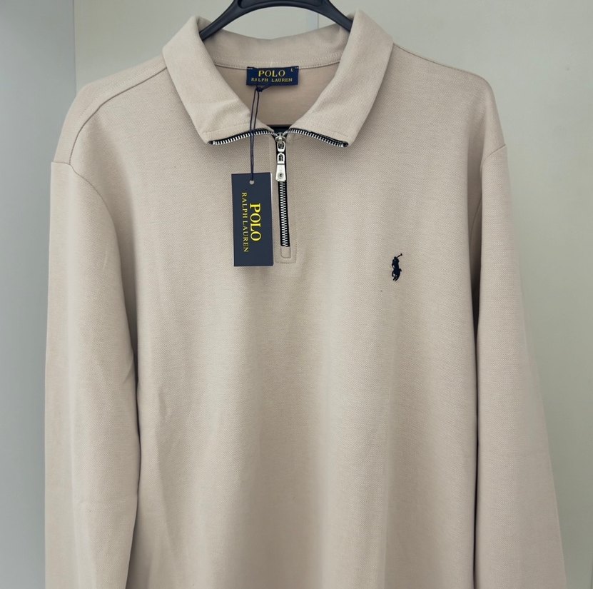 Bej Polo Ralph Lauren Erkek Kazak - Görsel 2