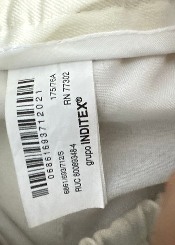 Orjinal zara Kumaş Pantolon - Görsel 4