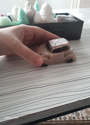  Beden kahverengi Renk Soya wax mum