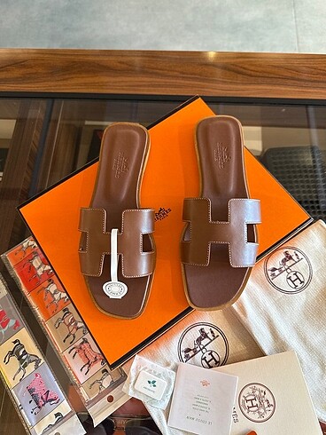 38 Beden kahverengi Renk HERMES TERLİK