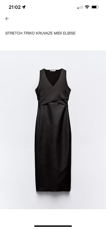 ZARA midi elbise