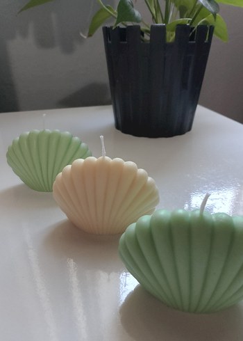 Pastel, Kabuk Şeklinde Mum