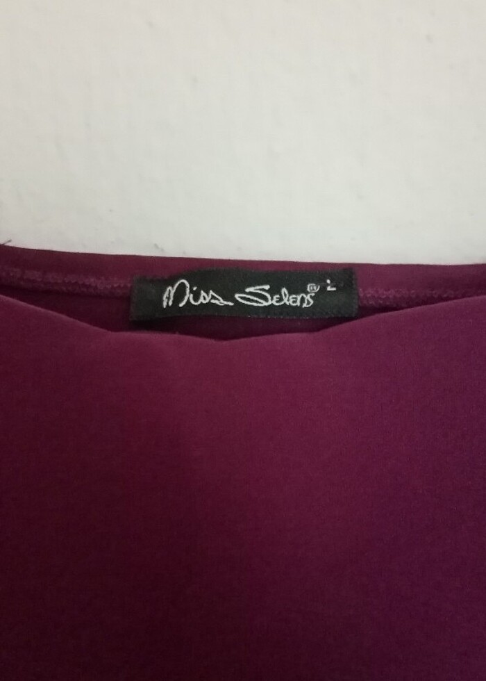 Mor klasik çok şık tulum - Görsel 5