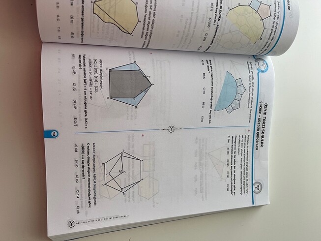  Tyt Ayt orijinal geometri test kitabı