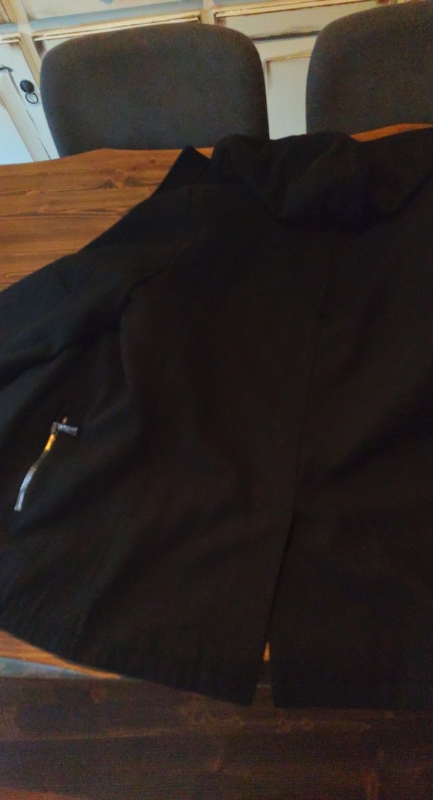 NetWork Siyah Fermuarlı erkek mont - Görsel 5