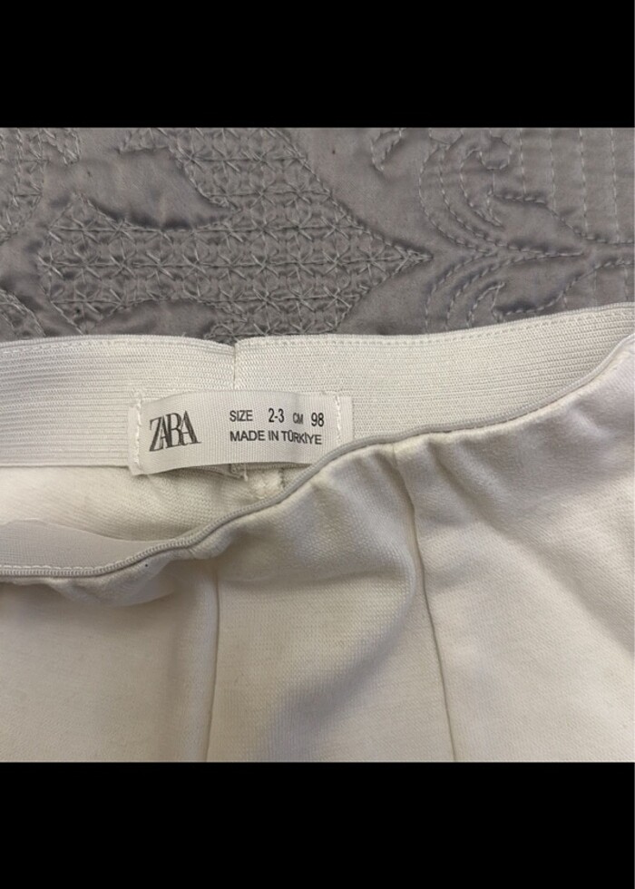 Zara İspanyol paça tayt 2-3yaş - Görsel 2
