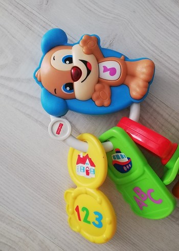Renkli Eğitici Oyuncak Anahtarlık