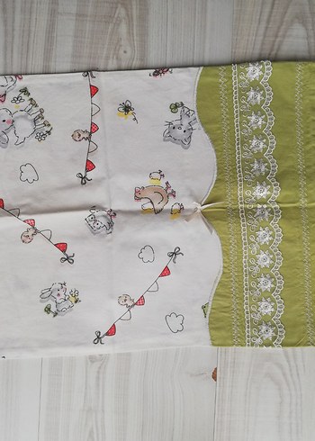 Yeşil Nakışlı Çocuk Nevresim Takımı - Görsel 4