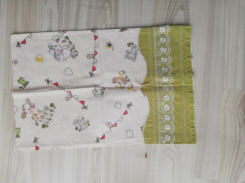 Yeşil Nakışlı Çocuk Nevresim Takımı - Görsel 4