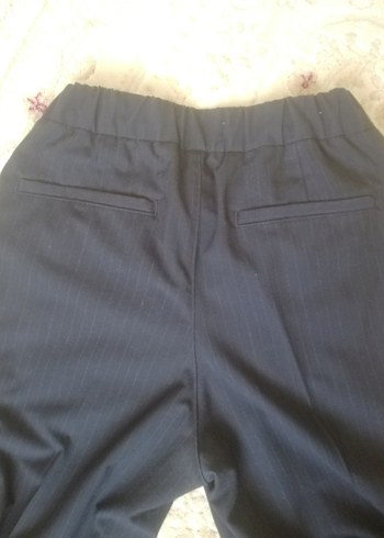 Zara çizgili pantolon - Görsel 8