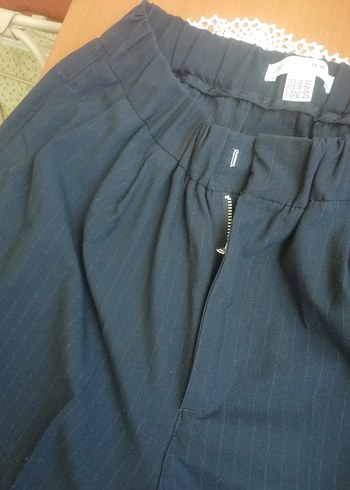 Zara çizgili pantolon - Görsel 5