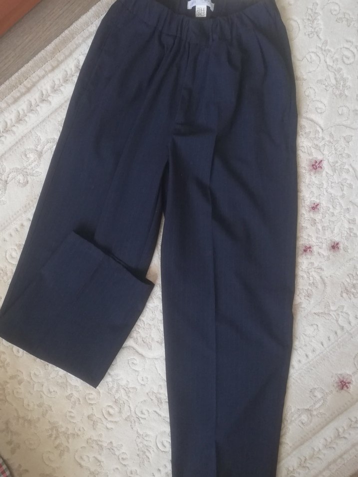 Zara çizgili pantolon - Görsel 2