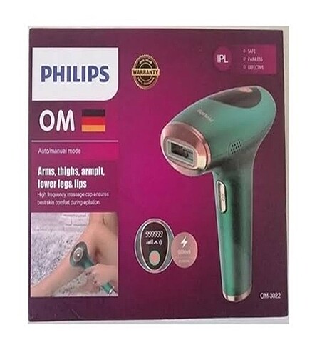Philips lumea lazer epilasyon aleti