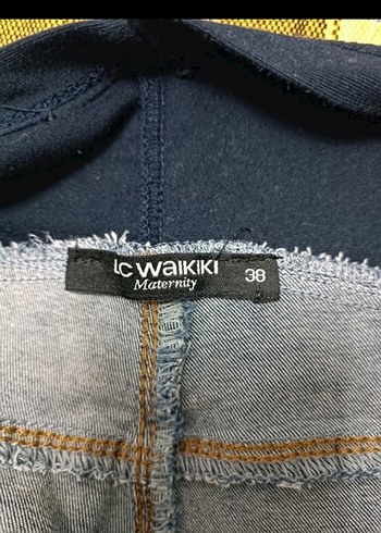 38 Beden mavi Renk Lacivert Hamile Kot Pantolon