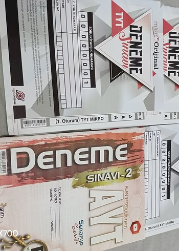 TYT ve AYT Deneme Sınavları Seti