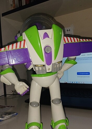 Orijinal Pixar Buzz Lightyear Figürü