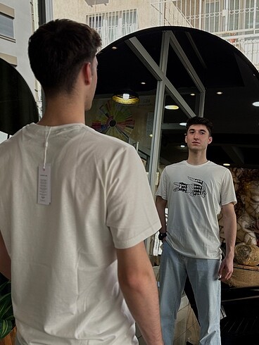 l Beden Orjinal Lacoste Baskılı T-Shirt