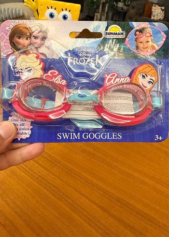 Disney Frozen Lisanslı Renkli Yüzücü Gözlüğü - Görsel 2