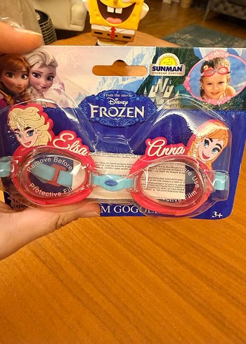 Disney Frozen Lisanslı Renkli Yüzücü Gözlüğü - Görsel 4