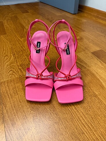 38 Beden pembe Renk Nine West Ayakkabı