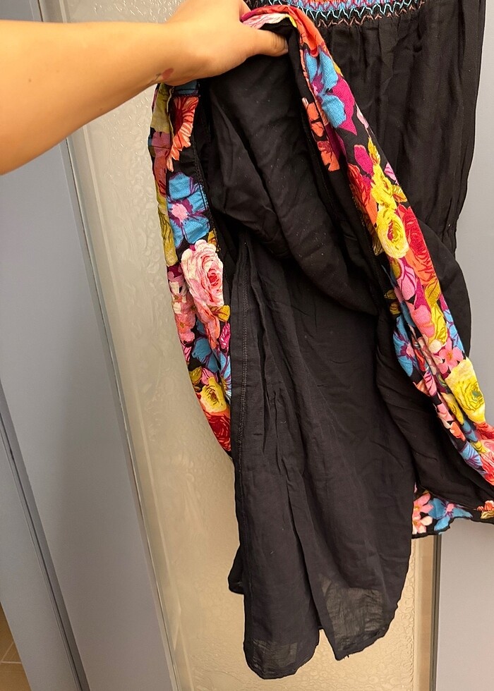 Astarlı Straplez Elbise - Görsel 4