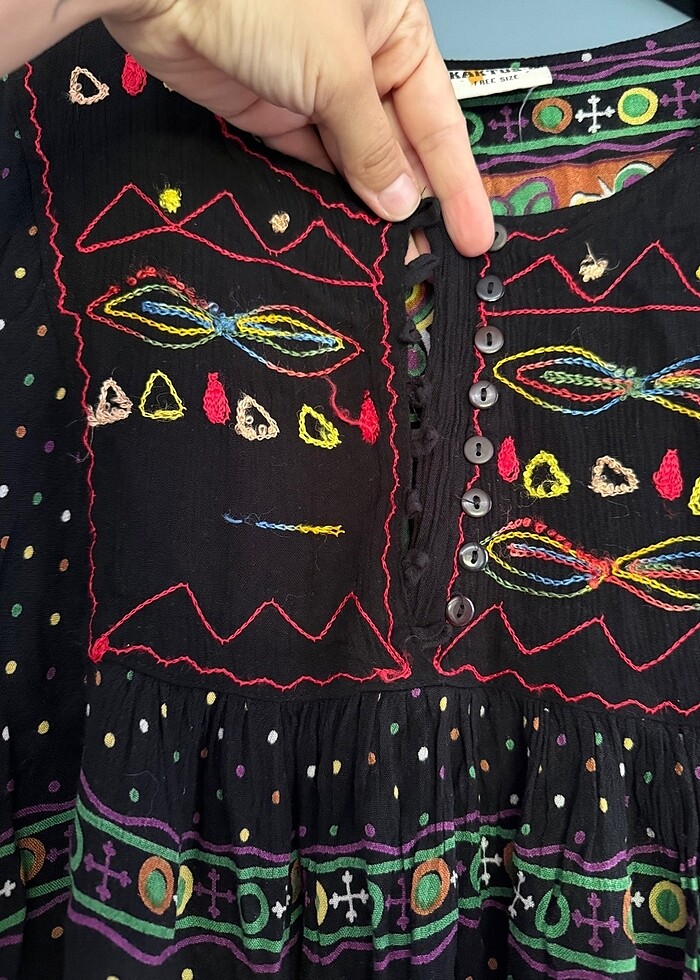 Etnik elbise - Görsel 3