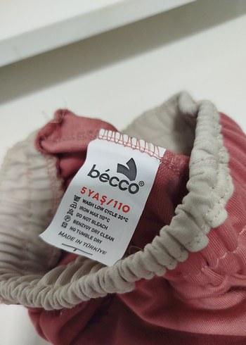 Kız Çocuk Pembe Rahat Eşofman Altı - Görsel 3