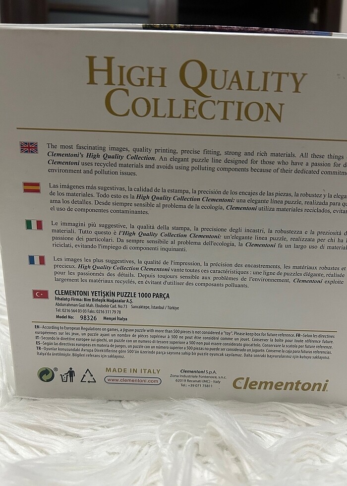 Clementoni 1000 puzzle fuji mountain - Görsel 4