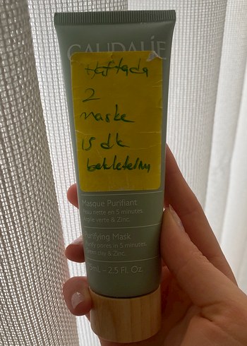 Caudalie vinopure purıfyıng mask arındırıcı kil maskesi - Görsel 5