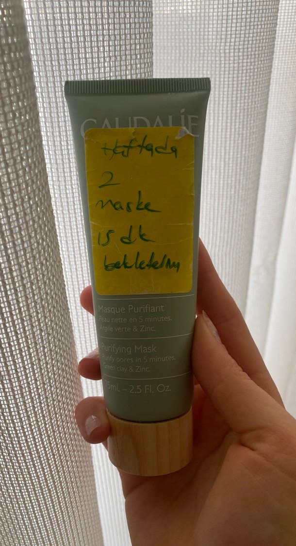 Caudalie vinopure purıfyıng mask arındırıcı kil maskesi - Görsel 5